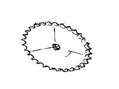 BMW 11411273688 Sprocket