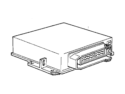 1988 BMW 735i Engine Control Module - 12141738168