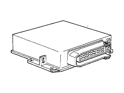1988 BMW 750iL Engine Control Module - 12141740936