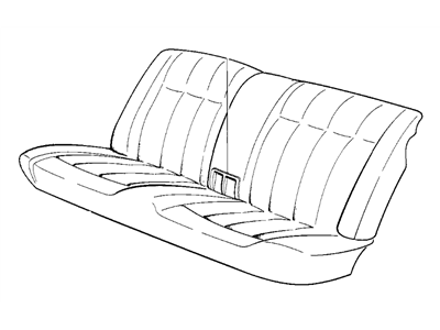 BMW 52201935433 Foam Plastic Seat