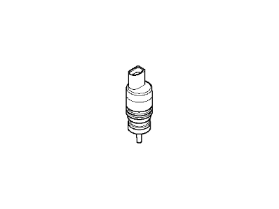 2000 BMW Z8 Washer Pump - 67128377612