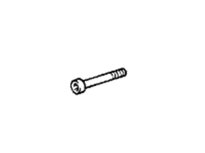 BMW 26111229775 Knurled Bolt