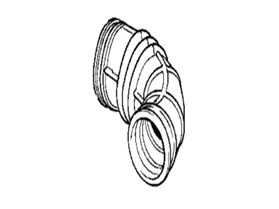 BMW 318is Air Intake Coupling - 13711734258