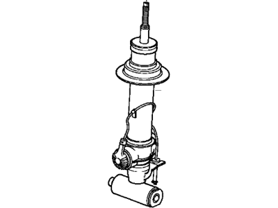 BMW 37122227494 Rear Right Spring Strut