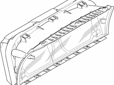 BMW 62107969455 Instrument Cluster Speedometer