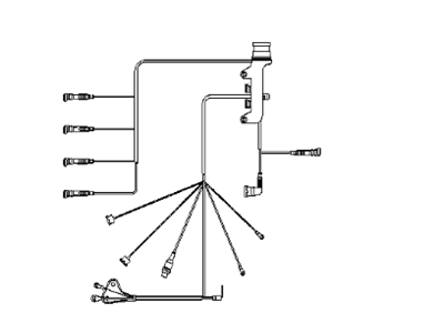 BMW 12511743929 Engine Wiring Harness