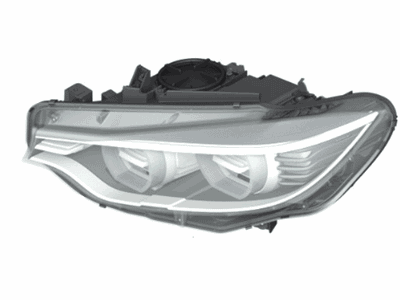 BMW 428i xDrive Headlight - 63117377855