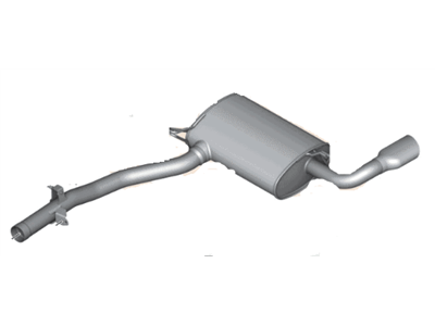 BMW X3 Exhaust Pipe - 18308519466