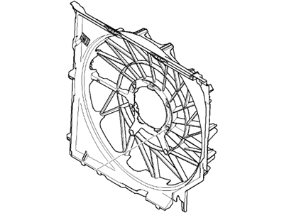 BMW 17113405078 Fan Shroud