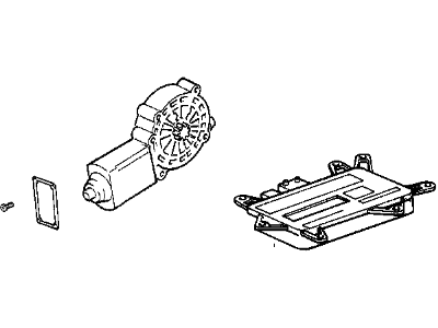 BMW 850CSi Window Motor - 67621383316