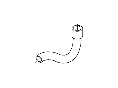 2002 BMW Z8 Cooling Hose - 11151407344