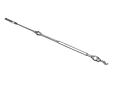 BMW 535i Throttle Cable - 35411155958