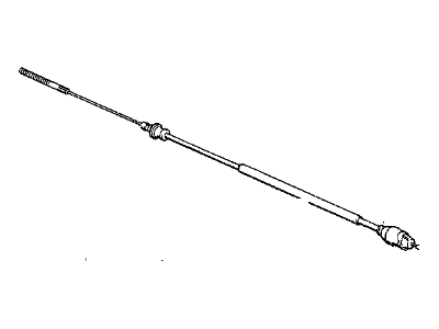 BMW 35411160141 Throttle Cable