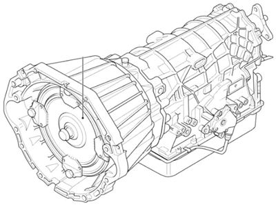 BMW 740i Transmission Assembly - 24001423305