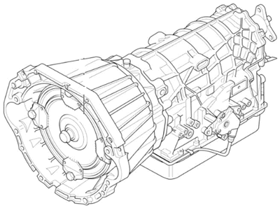 2003 BMW 540i Transmission Assembly - 24001423068