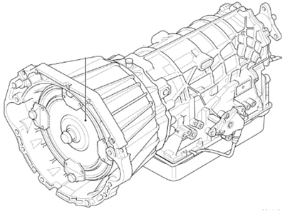 BMW 740iL Transmission Assembly - 24001423193