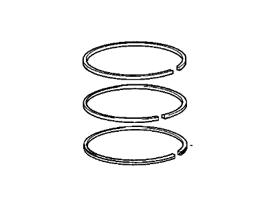 BMW 325is Piston Ring - 11251437078