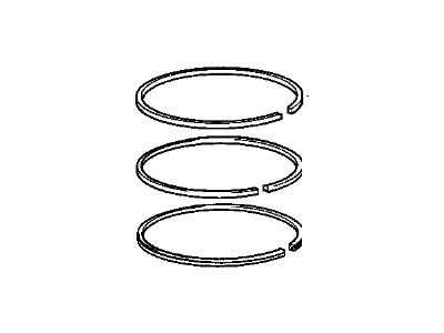 1993 BMW 318i Piston Ring - 11251727463