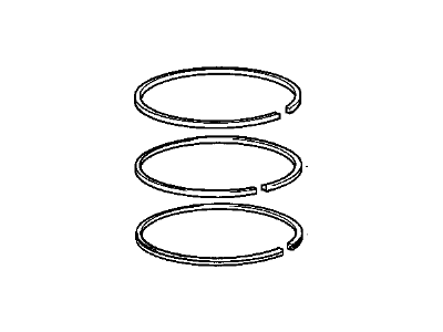 1993 BMW 318is Piston Ring - 11251727464