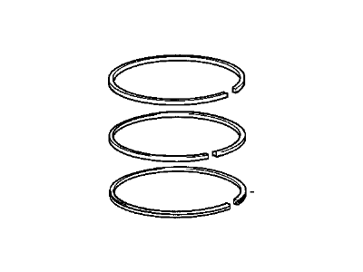 1996 BMW 318i Piston Ring - 11251727462