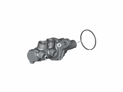 BMW M235i xDrive Gran Coupe Brake Master Cylinder - 34336889223