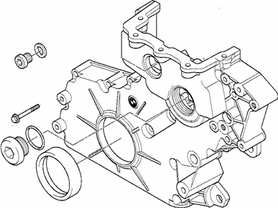 BMW 11147805739 Timing Case Cover, Bottom