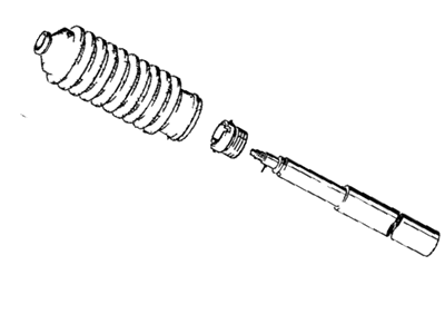 1987 BMW 528e Shock Absorber - 31322225662