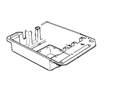 1989 BMW 535i Fuse Box - 12901402189