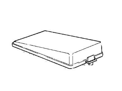 BMW 12631713595 Relay Box Upper Part