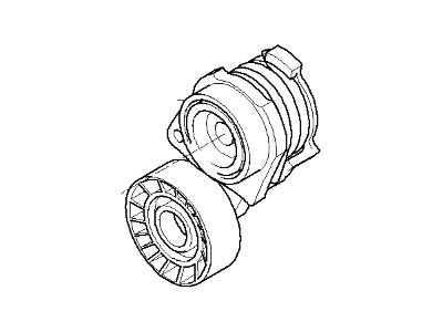 2007 BMW Alpina B7 A/C Idler Pulley - 11287966212