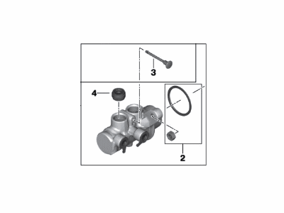 BMW Master Cylinder Repair Kit - 34336881095