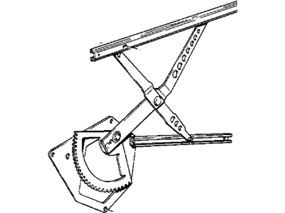 BMW 528e Window Regulator - 51331921471