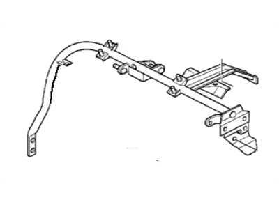 BMW 51168150620 Glove Box Supporting Tube