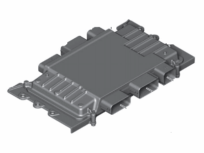 2011 BMW 528i Engine Control Module - 12147647338