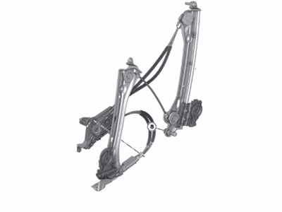 2019 BMW i8 Window Regulator - 51337487912