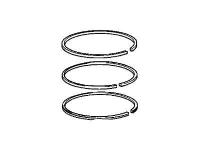 1997 BMW 850Ci Piston Ring - 11251742180