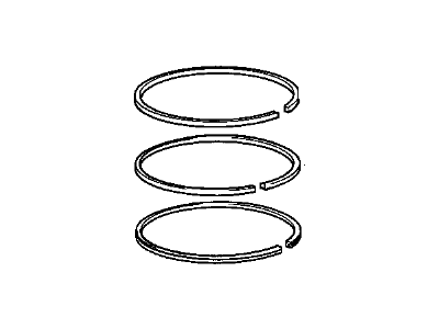 1993 BMW 750iL Piston Ring - 11251436987