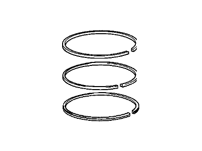 BMW 850i Piston Ring - 11251718708