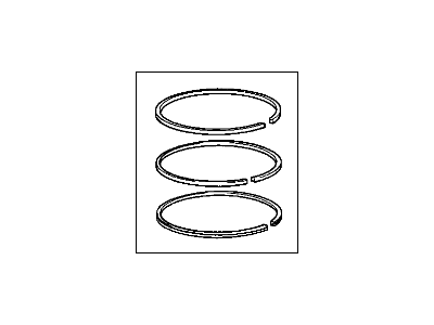 1995 BMW 850Ci Piston Ring - 11251707878