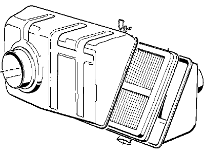 1985 BMW 524td Air Filter - 13721287480