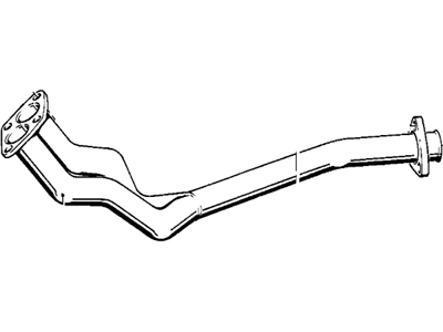 18111176645 Genuine BMW Exhaust Pipe | BMW Parts Deal