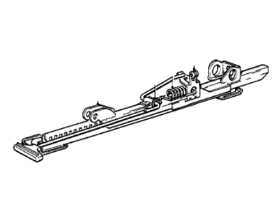 BMW 52101926813 Seat Rail Inner Left