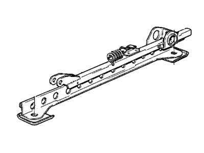 BMW 52101884344 Seat Rail Outer Right