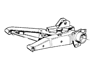 BMW 528e Trailing Arm - 33321124235