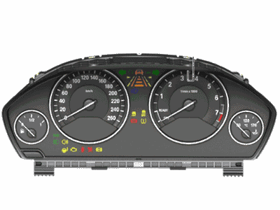 BMW 328i GT Instrument Cluster - 62108718297