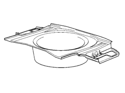 BMW 850Ci Floor Pan - 41128108471