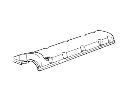 BMW 11121720337 Rocker Box Cover Left