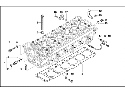 2003 BMW M3 Cylinder Head Gasket - 11127831920