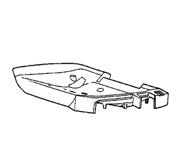 BMW 52108130667 Seat Pan Left
