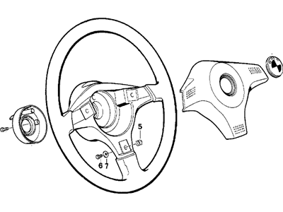 BMW 32331158878 Sports Steering Wheel